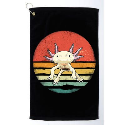Wowsome! Adult Axolotl Retro Vintage Golf Towel