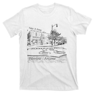 Winslow Arizona AZ US 66 Take It Easy Est 1926 Mother Road T-Shirt