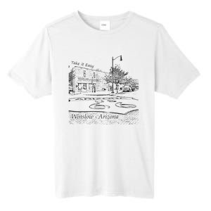 Winslow Arizona AZ US 66 Take It Easy Est 1926 Mother Road Tall Fusion ChromaSoft Performance T-Shirt