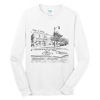 Winslow Arizona AZ US 66 Take It Easy Est 1926 Mother Road Tall Long Sleeve T-Shirt