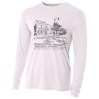 Winslow Arizona AZ US 66 Take It Easy Est 1926 Mother Road Cooling Performance Long Sleeve Crew