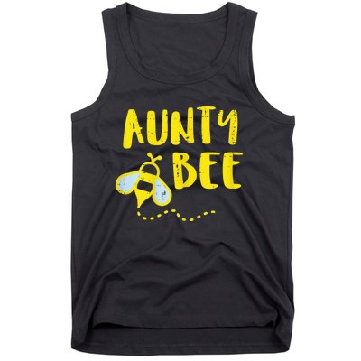 Wo Aunty Bee Family Matching Beekeeper Aunt Auntie Wo Tank Top