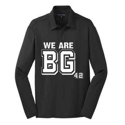 We Are BG 42 Free Brittney Griner Silk Touch Performance Long Sleeve Polo