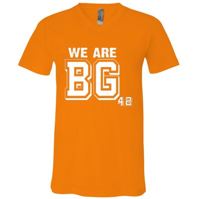 We Are BG 42 Free Brittney Griner V-Neck T-Shirt