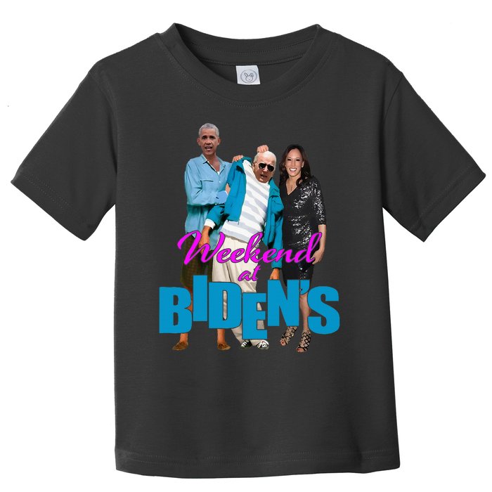 Weekend At BidenS Toddler T-Shirt