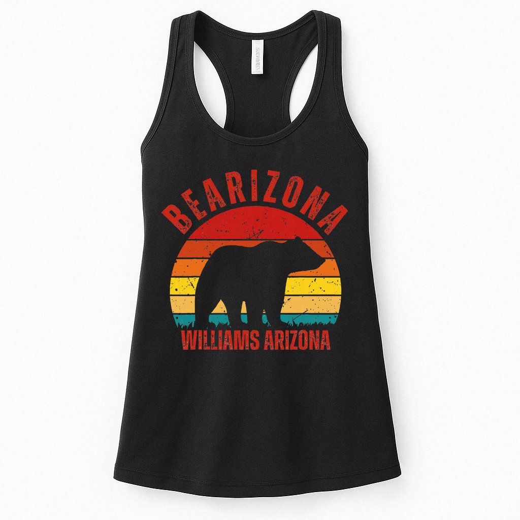 Williams Arizona Bearizona Wildlife Park Womens Tank Top