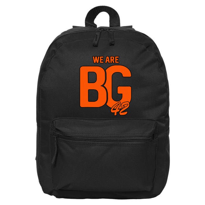 We Are Bg 42 Quote We Are Bg 42 16 in Basic Backpack