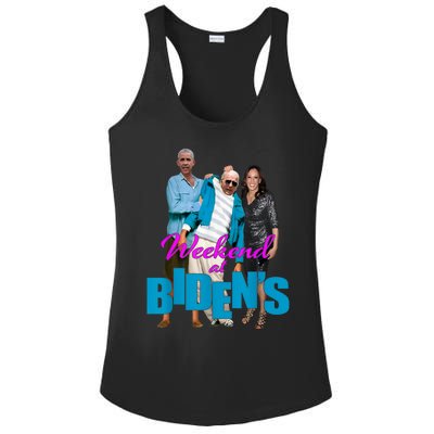 Weekend At Bidens Ladies PosiCharge Competitor Racerback Tank