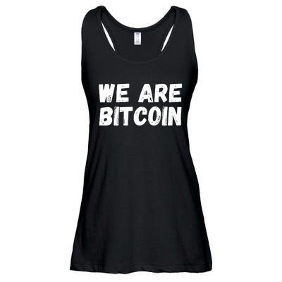 We Are Bitcoin, Crypto, Bitcoin, Blockchain, HODL, DeFi Ladies Essential Flowy Tank