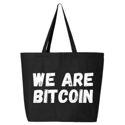 We Are Bitcoin, Crypto, Bitcoin, Blockchain, HODL, DeFi 25L Jumbo Tote