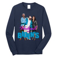 Weekend At Bidens Funny Long Sleeve Shirt