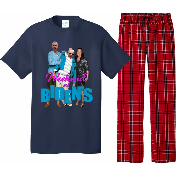 Weekend At Bidens Funny Pajama Set