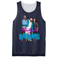 Weekend At Bidens Funny Mesh Reversible Basketball Jersey Tank