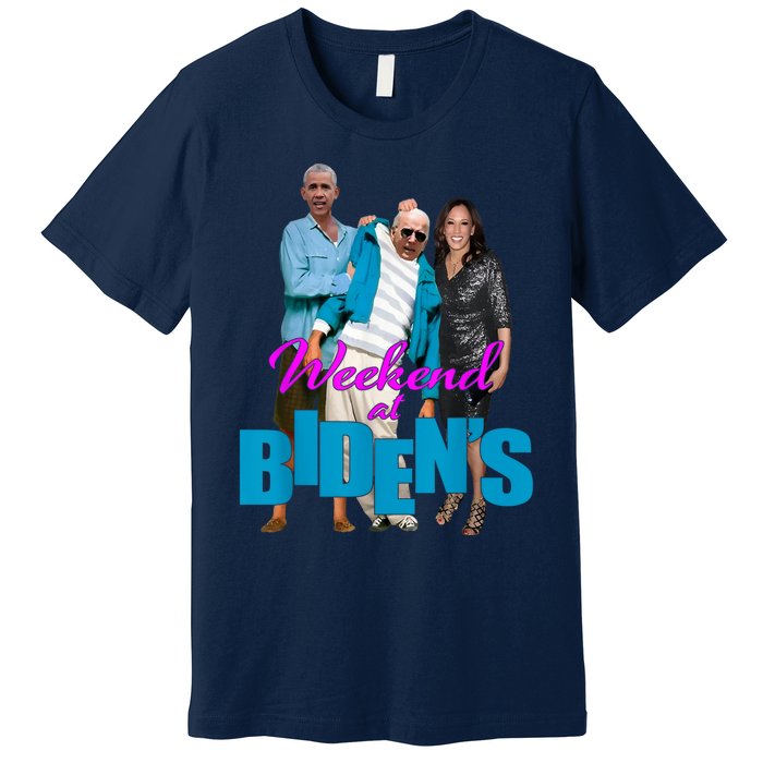 Weekend At Bidens Funny Premium T-Shirt