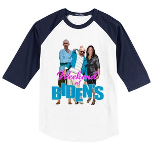 Weekend At Bidens Funny Baseball Sleeve Shirt