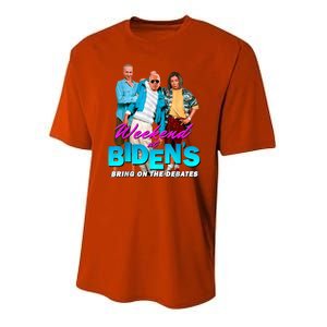 Weekend At Biden's Youth Performance Sprint T-Shirt