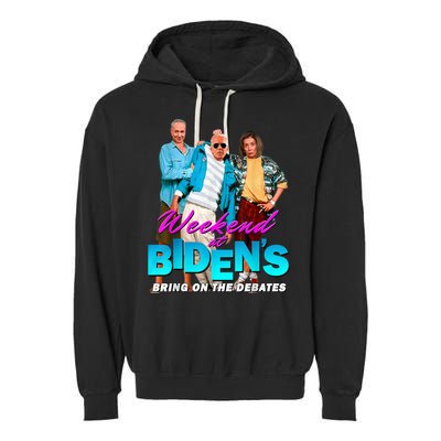 Weekend At Biden's Garment-Dyed Fleece Hoodie