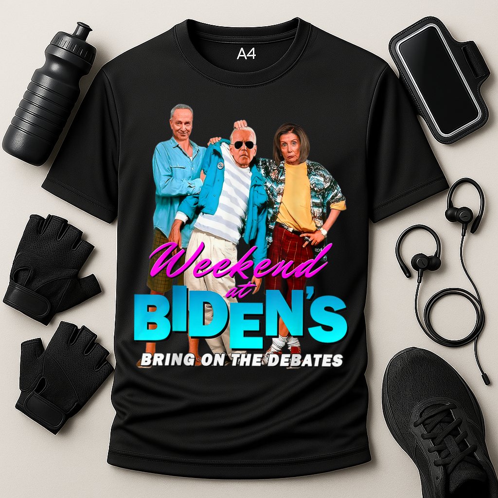Weekend At Biden's Cooling Performance Crew T-Shirt