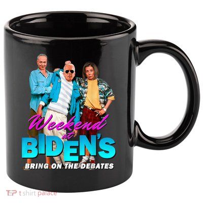 Weekend At Biden's 11oz C Handle Ceramic Mug