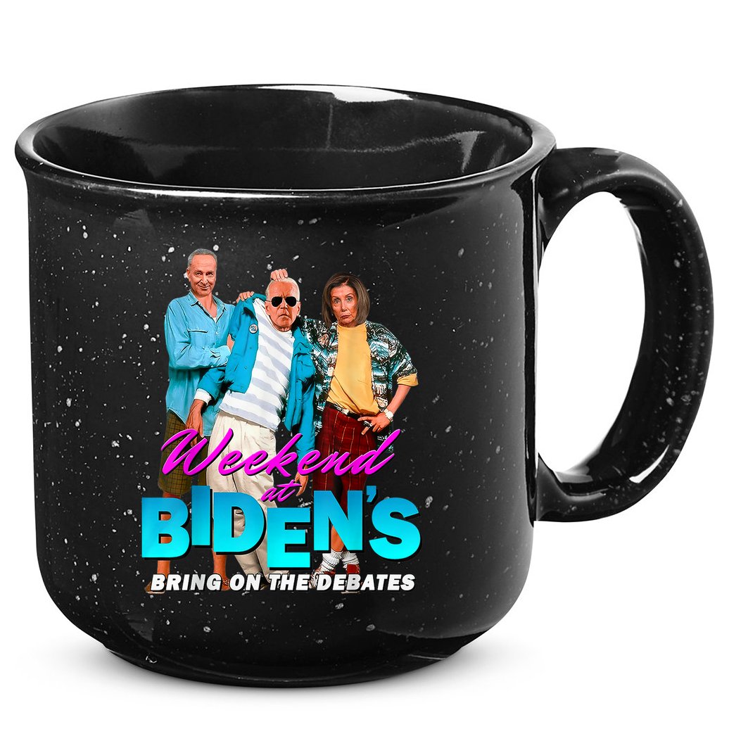 Weekend At Biden's 15oz Campfire Ceramic Mug