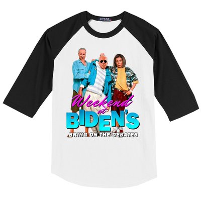 Weekend At Biden's Baseball Sleeve Shirt