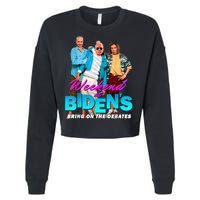 Weekend At Biden's Cropped Pullover Crew