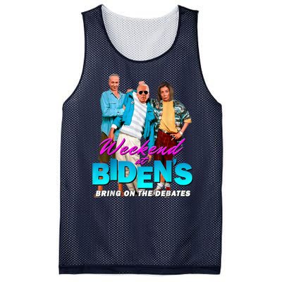 Weekend At Biden's Mesh Reversible Basketball Jersey Tank