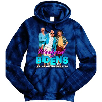 Weekend At Biden's Tie Dye Hoodie