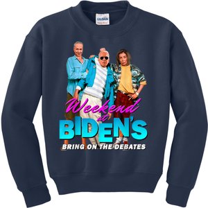 Weekend At Biden's Kids Sweatshirt