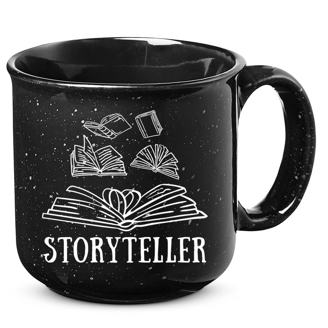 Writer Author Book Literature Publisher Great Gift Storyteller Gift 15oz Campfire Ceramic Mug
