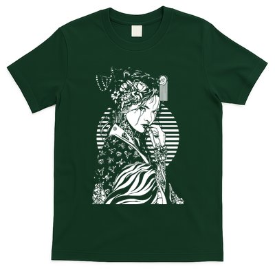 With A Beautiful Japanese Girl Symbol Of Japan T-Shirt