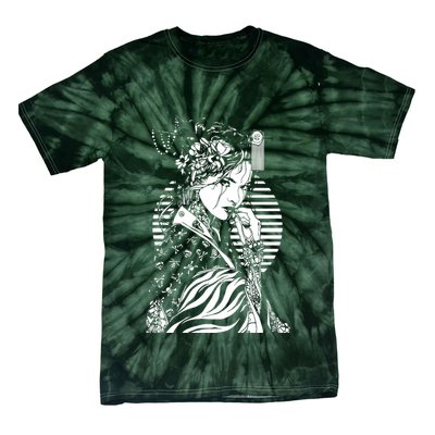 With A Beautiful Japanese Girl Symbol Of Japan Tie-Dye T-Shirt