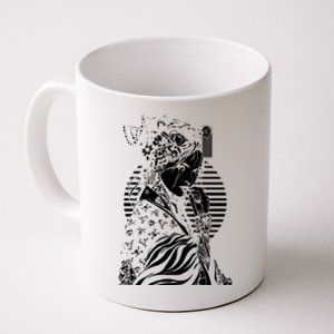 With A Beautiful Japanese Girl Symbol Of Japan Coffee Mug