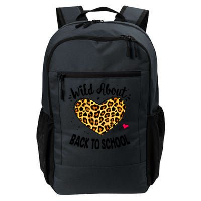 Wild About Back To School Leopard Squad Kindergarten Pregreat Giftk Gift Daily Commute Backpack