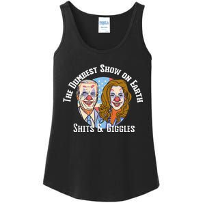 Weekend At Bidens Circus Trump Trump In Trump Time Ladies Essential Tank