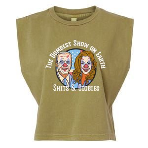 Weekend At Bidens Circus Trump Trump In Trump Time Garment-Dyed Women's Muscle Tee