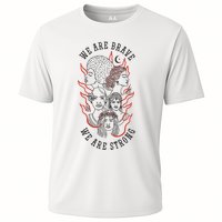 We Are Brave We Are Strong Female Performance Shirt