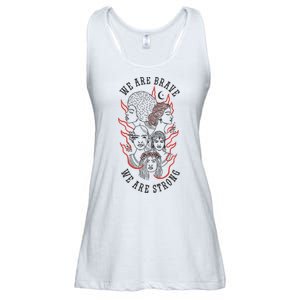 We Are Brave We Are Strong Female Ladies Essential Flowy Tank