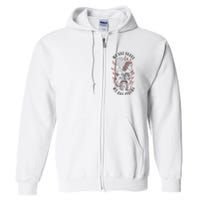 We Are Brave We Are Strong Female Full Zip Hoodie