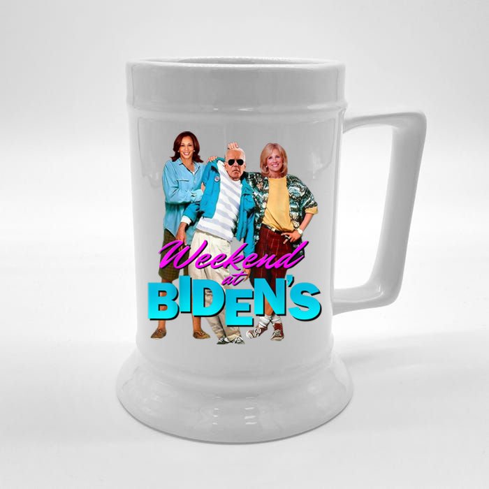 Weekend At Biden's Funny Beer Stein