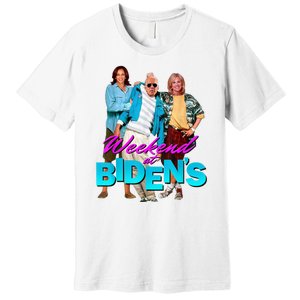 Weekend At Biden's Funny Premium T-Shirt