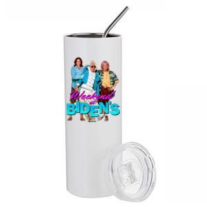 Weekend At Biden's Funny Stainless Steel Tumbler