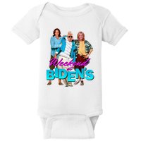 Weekend At Biden's Funny Baby Bodysuit