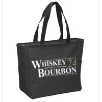 Whiskey And Bourbon 2024 Funny Election Zip Tote Bag