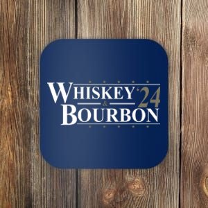 Whiskey And Bourbon 2024 Funny Election Coaster