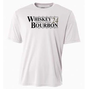 Whiskey And Bourbon 2024 Funny Election Cooling Performance Crew T-Shirt