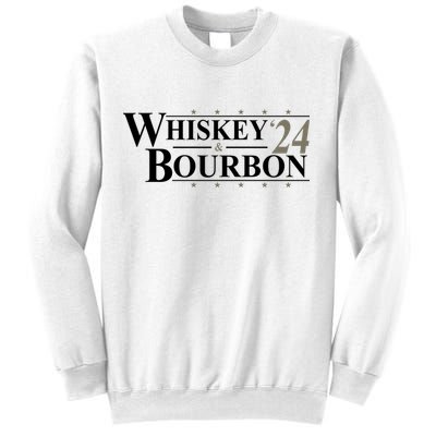 Whiskey And Bourbon 2024 Funny Election Sweatshirt