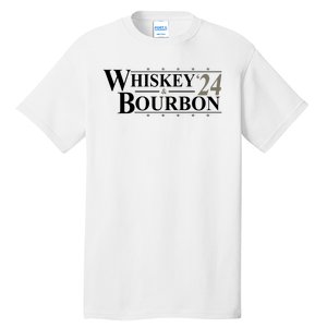 Whiskey And Bourbon 2024 Funny Election Tall T-Shirt