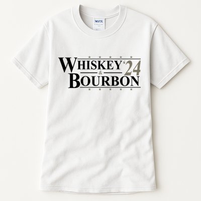 Whiskey And Bourbon 2024 Funny Election Tall T-Shirt