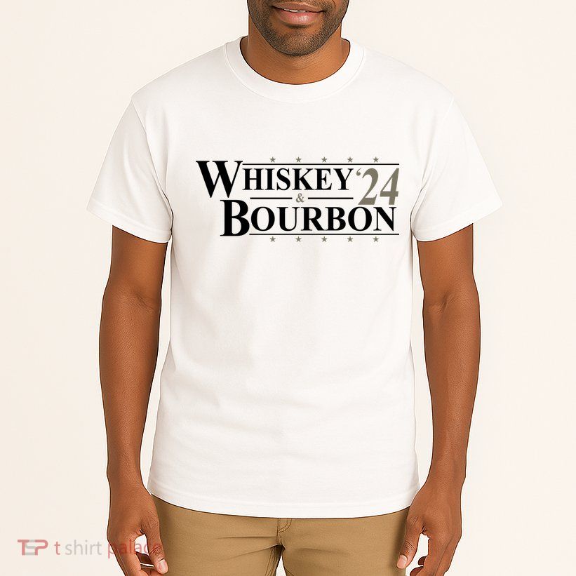 Whiskey And Bourbon 2024 Funny Election Tall T-Shirt
